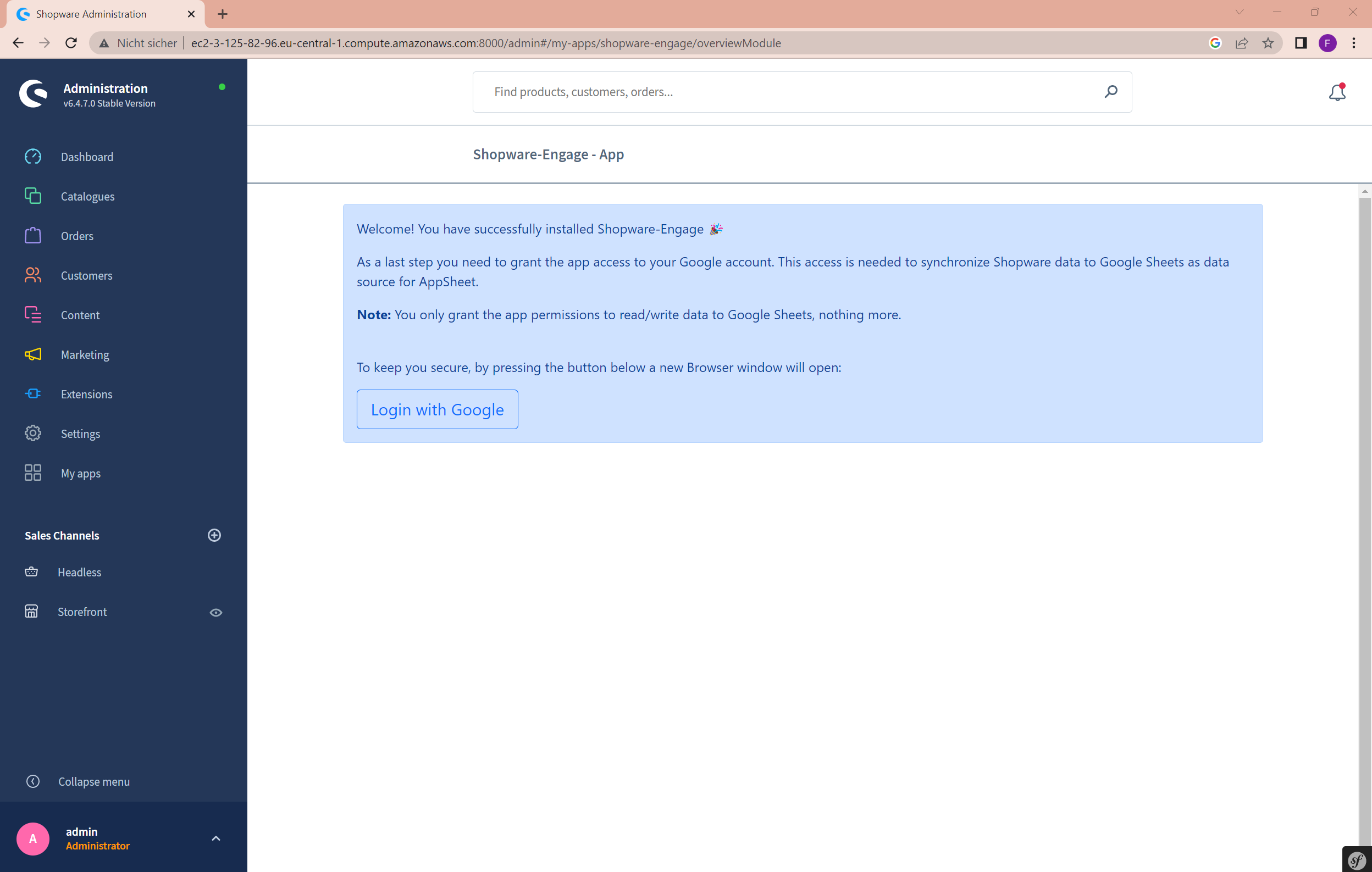 Login